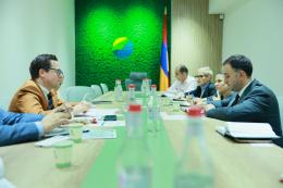 Working Meeting with the Delegation of the United Nations Industrial Development Organization (UNIDO)