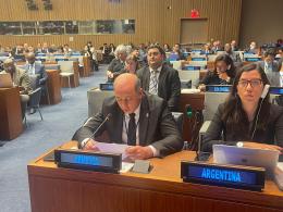 Head of the Eco-Patrol Service Vladimir Kirakosyan and First Deputy Head Vardan Sargsyan Participate in the 19th Session of the UN Forum on Forests in New York