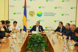 Working Discussion Was Held Under the Leadership of Hakob Simidyan, Minister of Environment of the RA