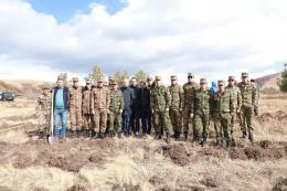 В рамках осенней общегосударственной посадки деревьев проведена посадка деревьев на территории площадью 3 га Джермукского лесхоза филиала «Лесное хозяйство Вайоцдзора»