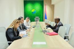 Deputy Minister Aram Meymaryan Met with Taukondjo Sem Shikongo Head of the Nagoya Protocol