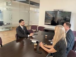 Minister Hambardzum Matevosyan Met with Brian O’Donnell, Director of the Campaign for Nature Within the Framework of UNEA-7