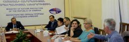 The Council members and invited non-governmental organizations discussed mine-exploiting project in Amulsar