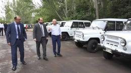 There were handed 8 off-road vehicles to “Kapan Forestry Enterprise” branch of Committee of Forest of the Ministry of Nature Protection 