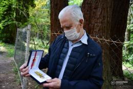 Director of  Stepanavan “Sochut” arboretum was  awarded the Medal of Gratitude