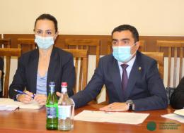 Շրջակա միջավայրի նախարար Ռոմանոս Պետրոսյանն  ընդունել է Հայաստանում ԱՄՆ արտակարգ և Լիազոր դեսպան Լին Թրեյսիին