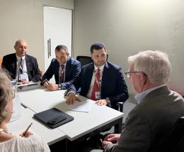 Minister Hambardzum Matevosyan Met With Jochen Flasbarth, State Secretary of the Federal Ministry for the Environment, Climate Action, Nature Conservation and Nuclear Safety