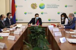 Շրջակա միջավայրի նախարար Հակոբ Սիմիդյանի մոտ տեղի է ունեցել խորհրդակցություն անտառային ոլորտի խնդիրների վերաբերյալ