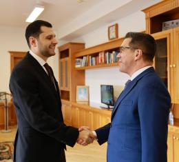 Minister Hambardzum Matevosyan Received Fabio Vaz Pitaluga, Ambassador Extraordinary and Plenipotentiary of the Federative Republic of Brazil