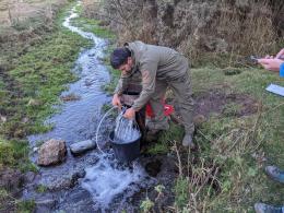 Within the framework of the EU4Sevan program, research on groundwater quality, interaction with surface waters, origin and growth in the Lake Sevan basin started on October 10