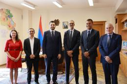 Minister Hambardzum Matevosyan Met with the Leadership Team of the World Wide Fund for Nature (WWF)