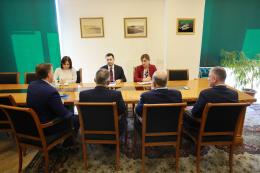 Minister Hambardzum Matevosyan Hosted the Executive Director of the Armenian Assembly of America, Board of Trustees Members, as well as the Executive Director of the Armenia Tree Project at the Ministry