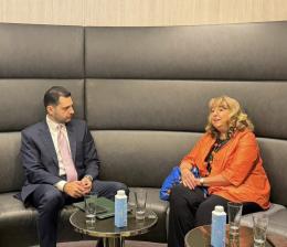 Minister Hambardzum Matevosyan Met With Astrid Schomaker, Executive Secretary of the UN Convention on Biological Diversity