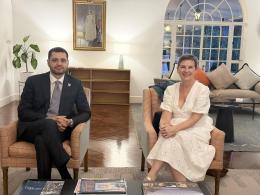 Minister Hambartsum Matevosyan Met with Mary Creagh, Minister for Nature of the UK