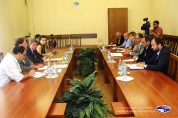  ՀՀ բնապահպանության նախարարն ընդունել է KfW գերմանական բանկի  բնապահպանական ծրագրերի  պատվիրակությանը