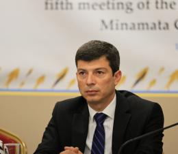 Armenia was hosted by the Executive Secretary of the Minamata Convention on Mercury