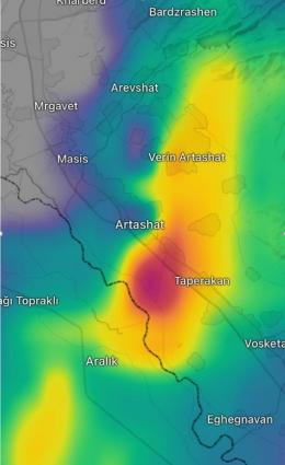 Մայիսի 14-15-ին Հայաստանը կշարունակի գտնվել ակտիվ ցիկլոնի ազդեցության գոտում