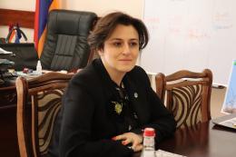 Deputy Minister of Environment Anna Mazmanyan met with the co-founders of the "Makrapatum" initiative Hakob Mikoyan and Vardan Kurumyan