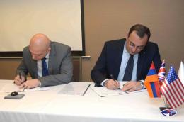 A memorandum of understanding was signed between the RA MNP and “Lydian Armenia’’ company with the objective to establish ''Jermuk'' national park 