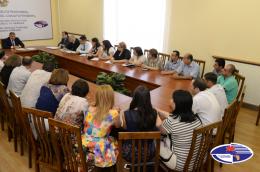 ՀՀ բնապահպանության նախարարն ընդունել է բնապահպանական տեղեկատվության հասարակական (Օրհուս) կենտրոնների համակարգողներին և ԵԱՀԿ երևանյան գրասենյակի ներկայացուցիչներին