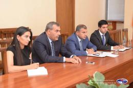 ՀՀ Բնապահպանության նախարար Արամայիս Գրիգորյանն ընդունել է Հարավային Կովկասում Անդրսահմանային միացյալ քարտուղարության տարածաշրջանային  պատասխանատուներին