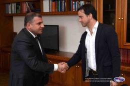 RA Minister of Nature Protection Aramayis Grigoryan received UNDP Resident Representation in Armenia